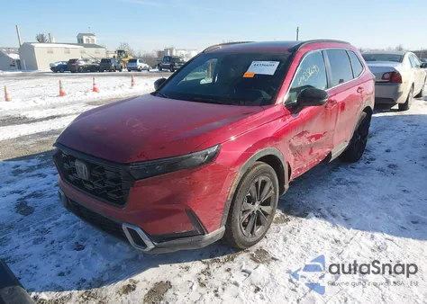 2023 Honda Cr-V Hybrid Sport Touring из США, поврежденный, VIN 5J6RS6H92PL009938